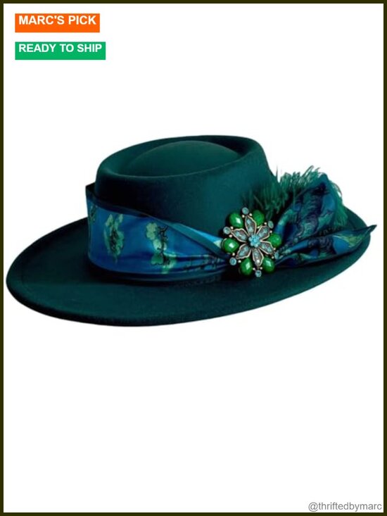 Wide Brim Fedora Hat Floppy Panama Sun Protection Adjustable Wedding